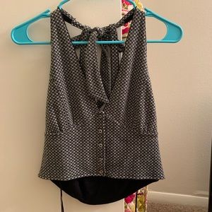 Free People Cropped Halter Top